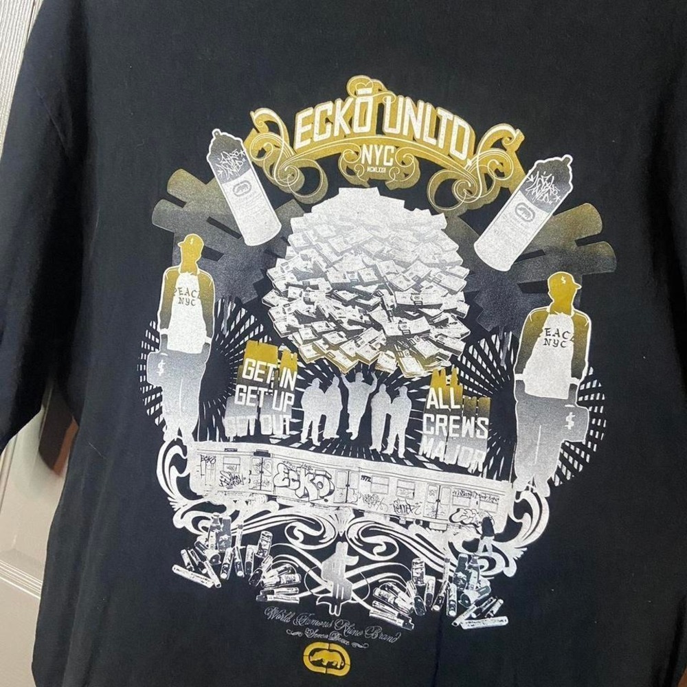 ecko shirt Size XL graffiti grunge skater - Picture 2 of 4
